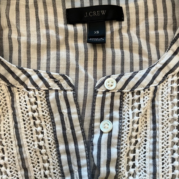 Jcrew Top Stripe Top - Picture 2 of 2